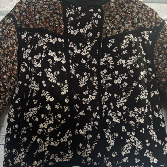 ZARA FLORAL PRINT PADDED JACKET - Picture 15 of 16